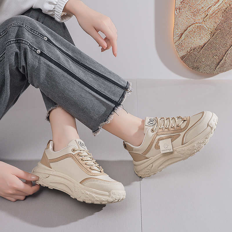 Women Shoes Sneakers - With Lacing Platformed Black Boot Woman