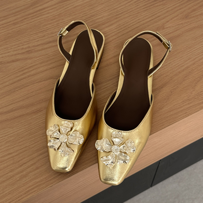 Aneikeh Golden Fashion Flower  - Women Shoes Sandals recensie en prijs