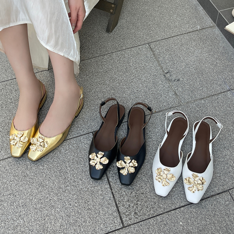 Aneikeh Golden Fashion Flower  - Women Shoes Sandals recensie en prijs