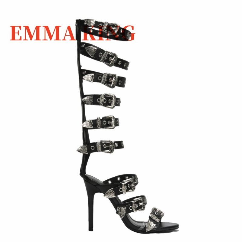 Womens Round Toe High Heels Ba - Knee High Boots Women recensie en prijs