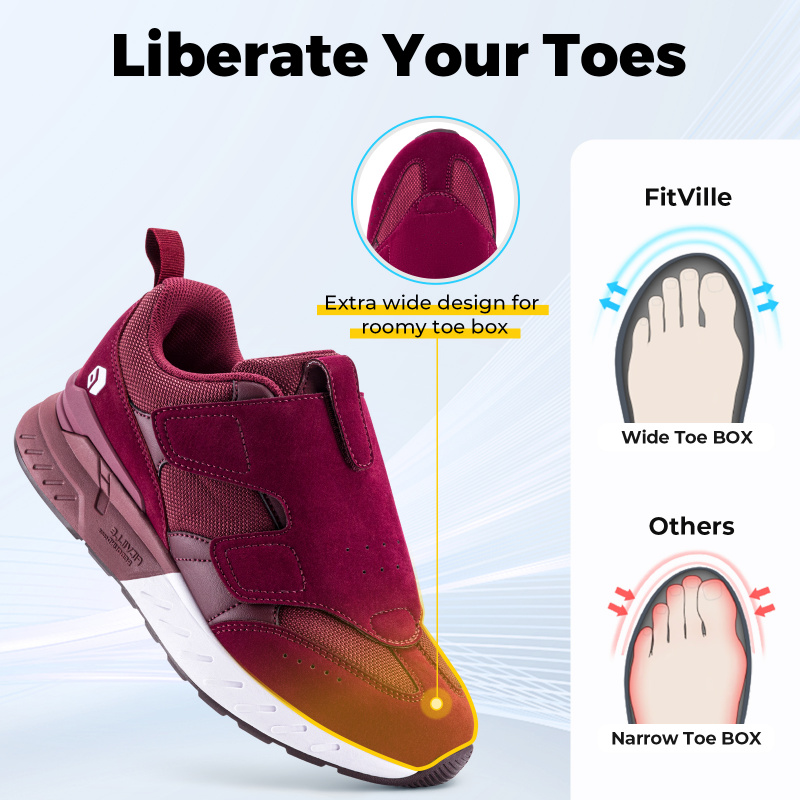 FitVille Women'S Diabetic Shoe - Women'S Shoes For Wide Feet recensie en prijs