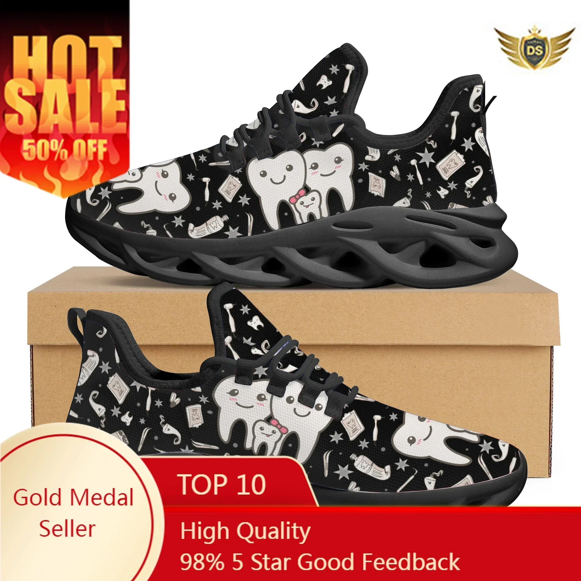 Cute Dental Design Sneakers La - Women Shoes Sneakers recensie en prijs