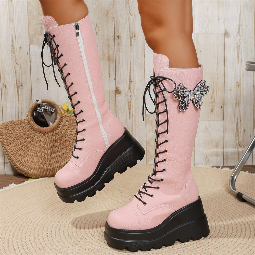 EUR Size 43 y2k Pink Butterfly - Women'S Shoes Y2K recensie en prijs