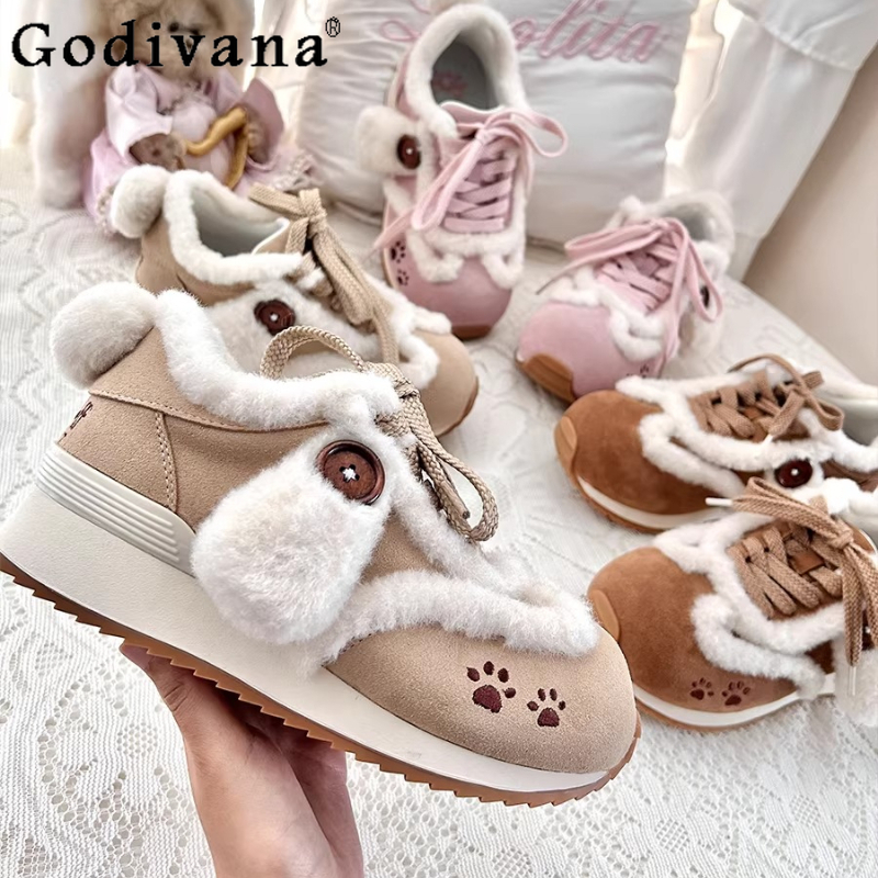Original Soft Girls Kawaii Plu - Women'S Shoes Y2K recensie en prijs