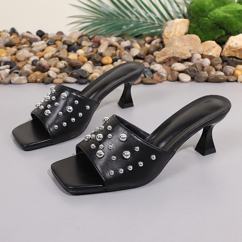 Punk Rivet Decor High Heel San - Women'S Shoes Y2K recensie en prijs