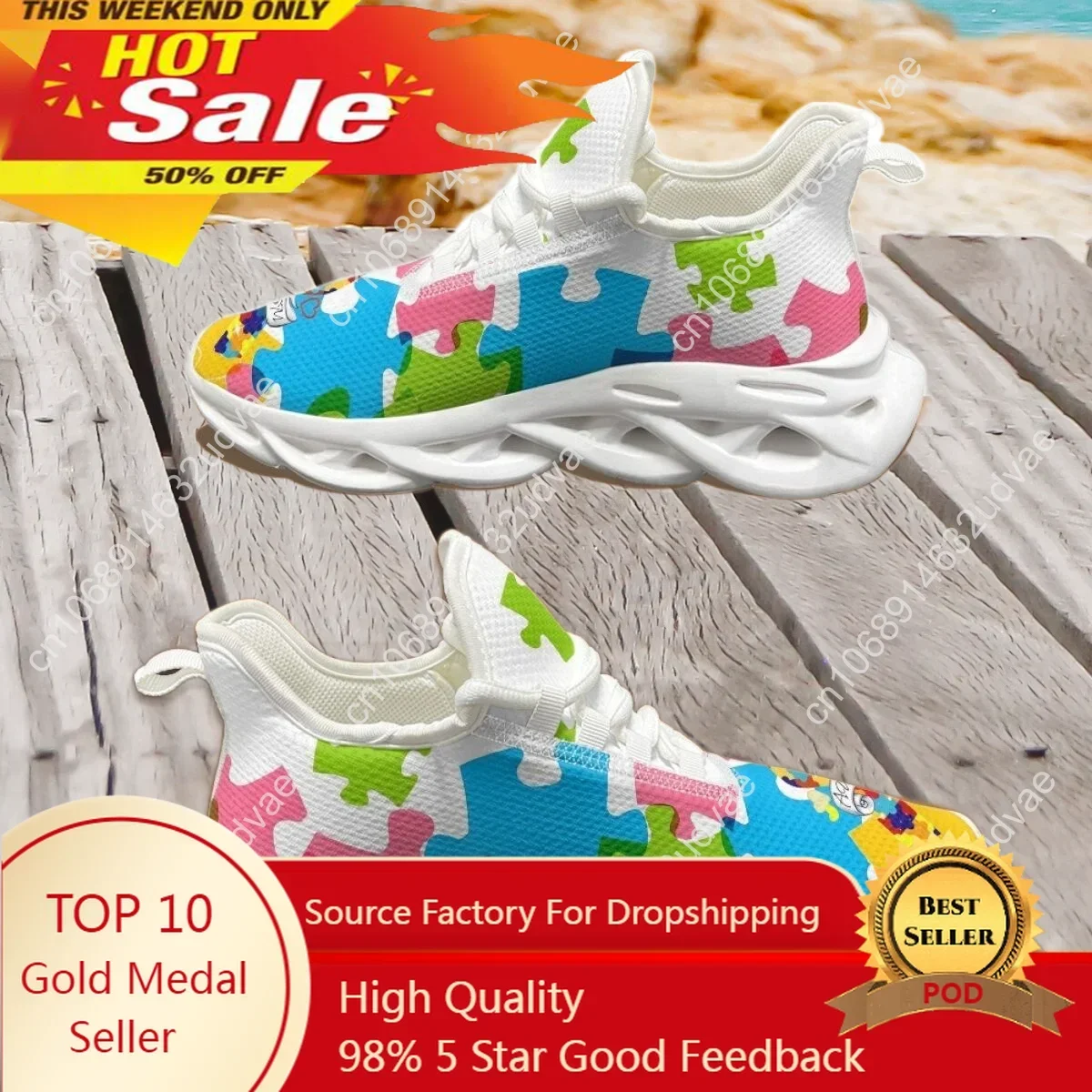 Autism Awareness Sports Runnin - Women Shoes Sneakers recensie en prijs