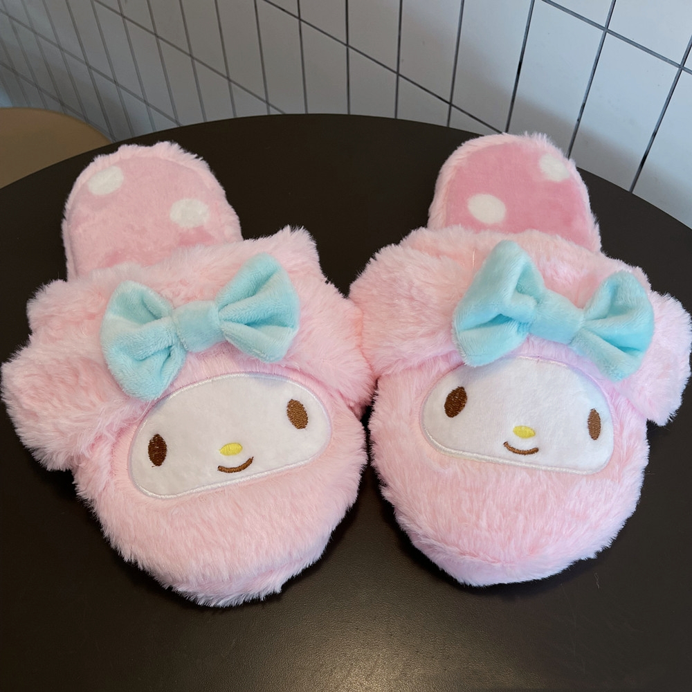 Sanrio Cartoon Plush Slippers  - Women'S Shoes Y2K recensie en prijs