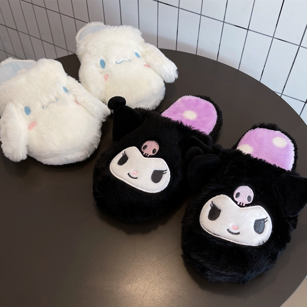 Sanrio Cartoon Plush Slippers  - Women'S Shoes Y2K recensie en prijs