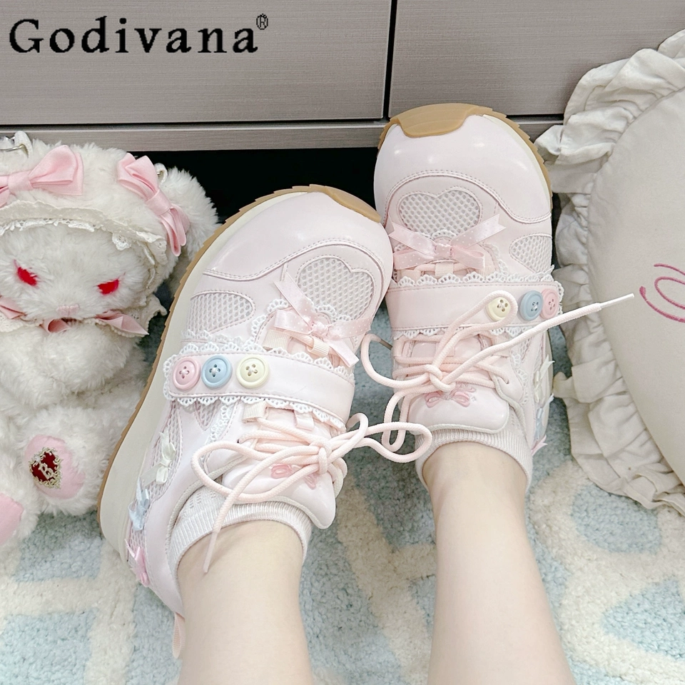 Japanese Cute Girls Sweet Lo S - Women Shoes Sneakers recensie en prijs