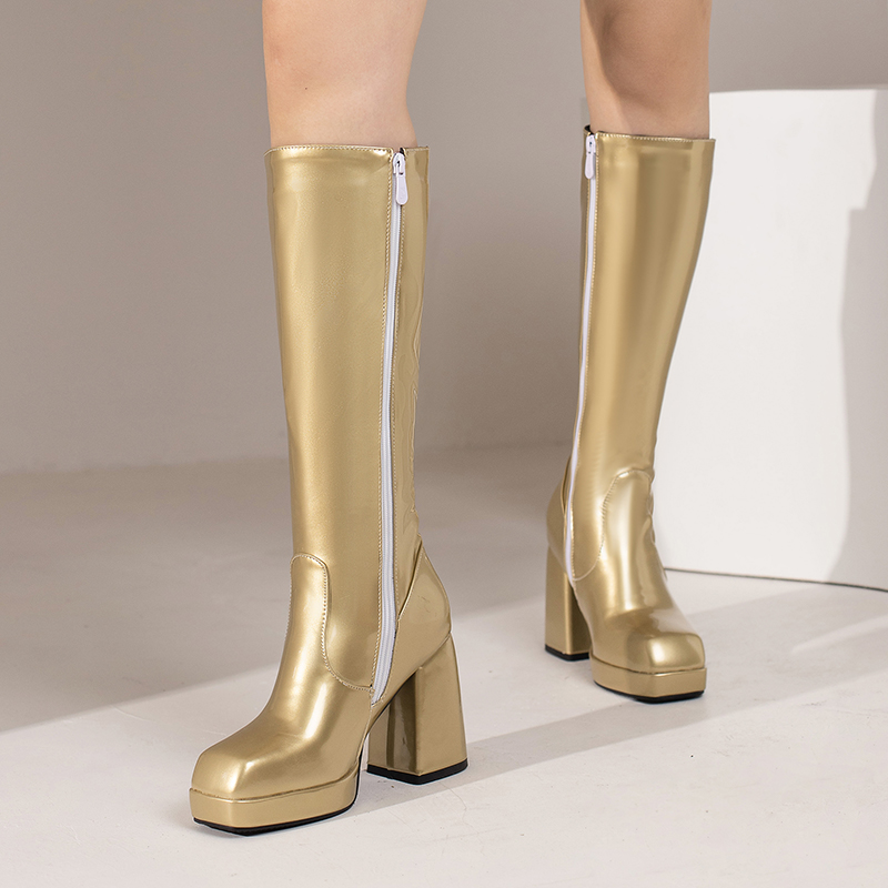 Green Winter Women Platform Kn - Knee High Boots Women recensie en prijs
