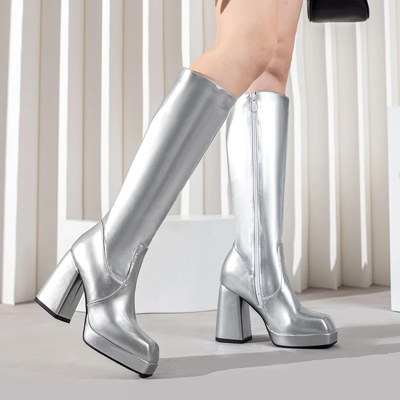 Green Winter Women Platform Kn - Knee High Boots Women recensie en prijs