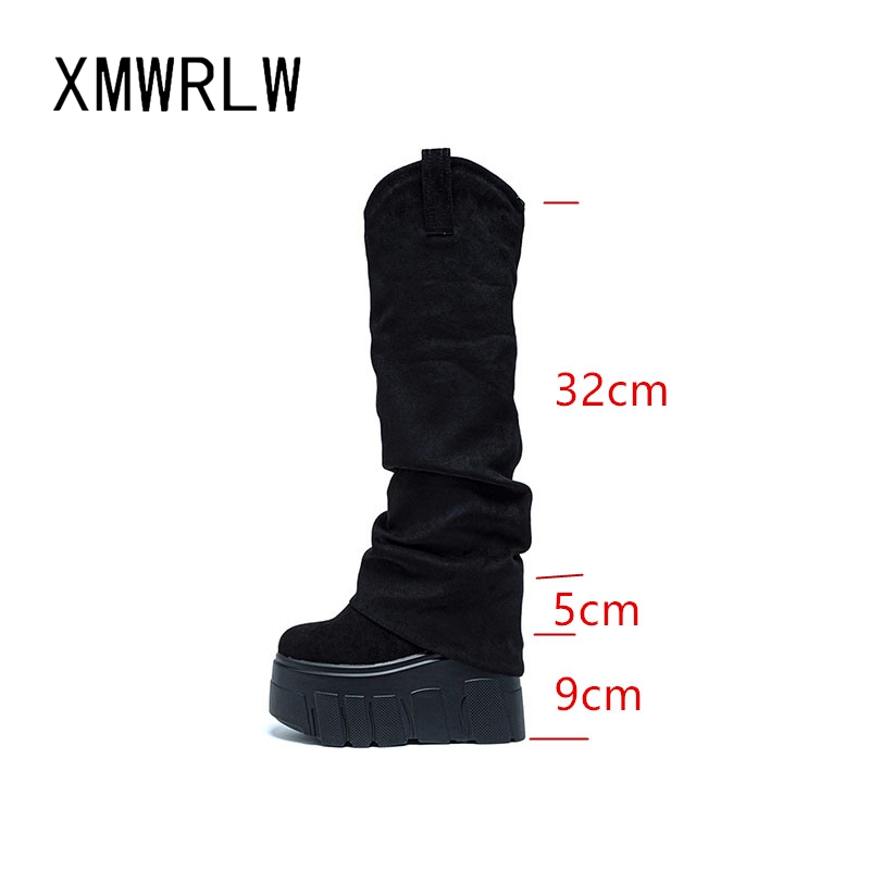 XMWRLW 2025 Autumn Winter Wome - Knee High Boots Women recensie en prijs