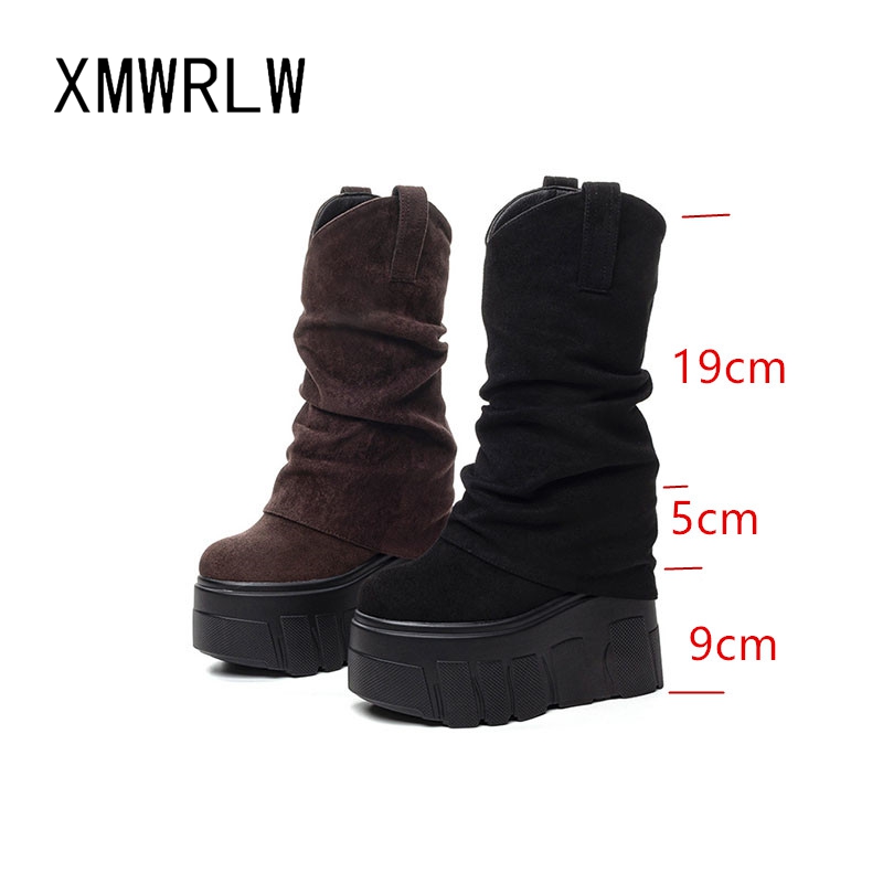 XMWRLW 2025 Autumn Winter Wome - Knee High Boots Women recensie en prijs