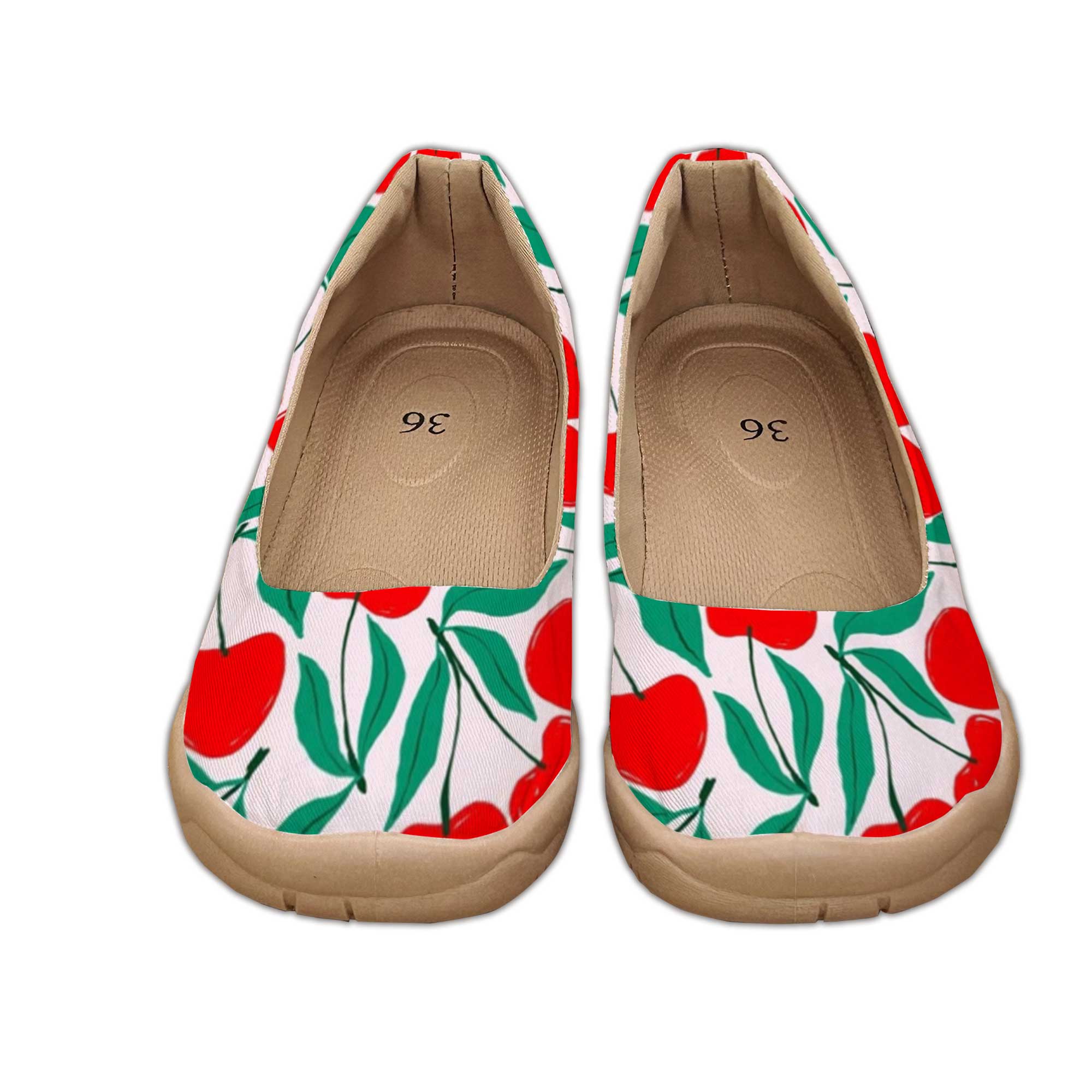 Sweet Cherry-Colored Wide-Fit  - Women'S Shoes For Wide Feet recensie en prijs