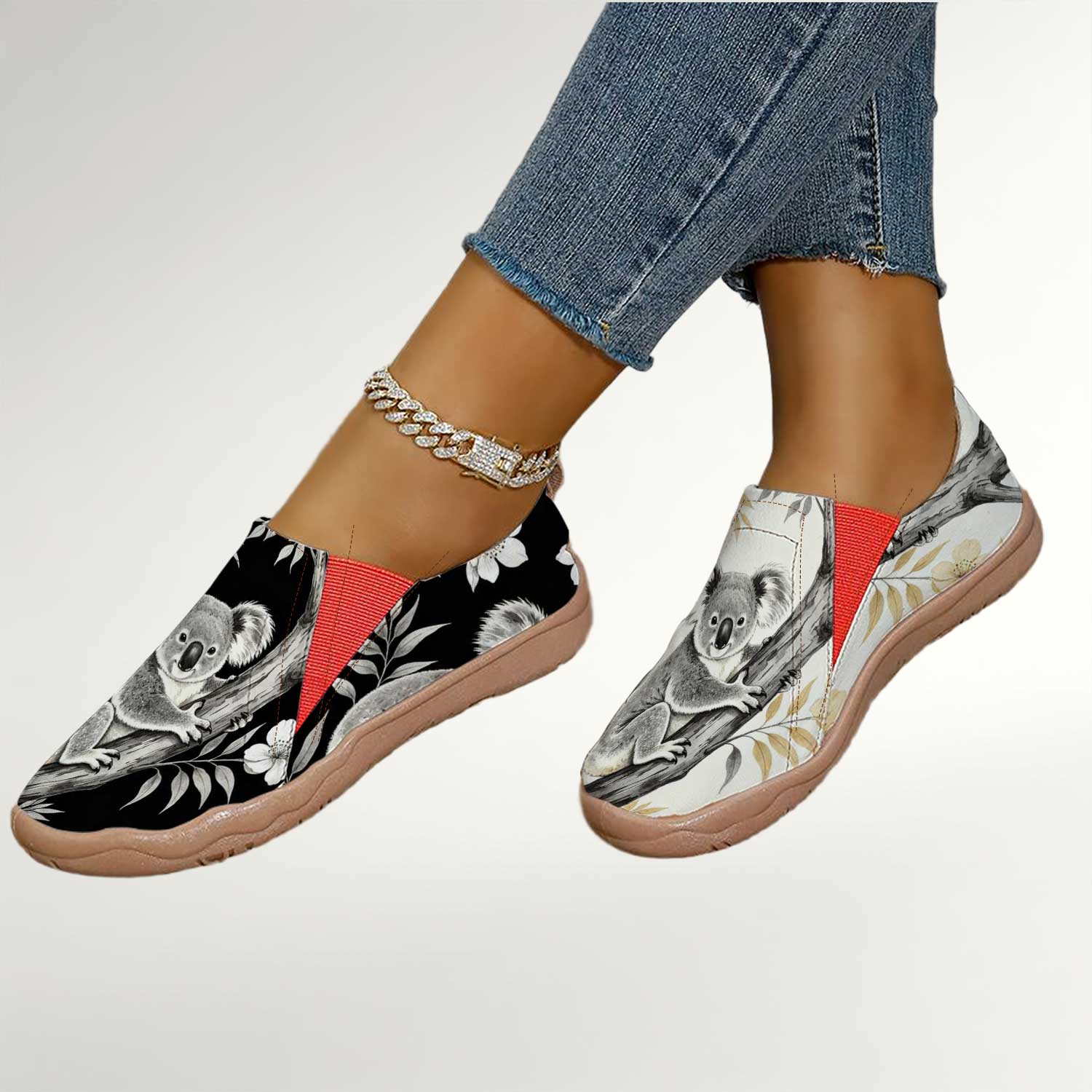 Women's Cute Koala Print Slip- - Women'S Shoes For Wide Feet recensie en prijs