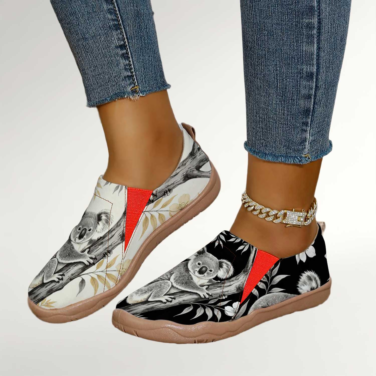 Women's Cute Koala Print Slip- - Women'S Shoes For Wide Feet recensie en prijs