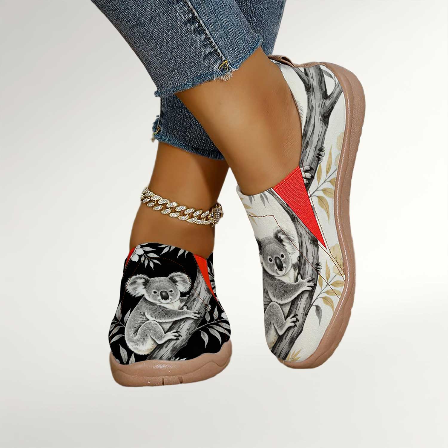 Women's Cute Koala Print Slip- - Women'S Shoes For Wide Feet recensie en prijs